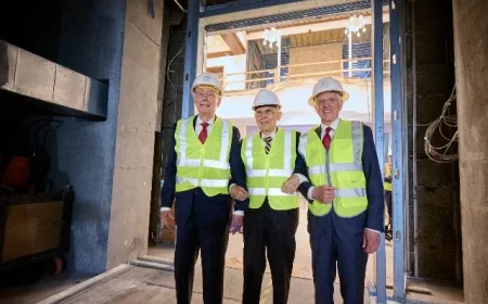 First Presidency Explores Salt Lake Temple