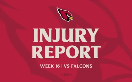 Week 16 Injury Report: Key Players vs Falcons