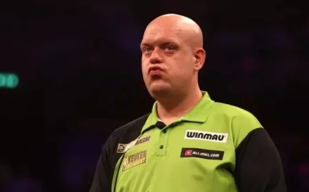 Michael van Gerwen Divorces Wife Daphne, Pauses Darts After Jaw Injury