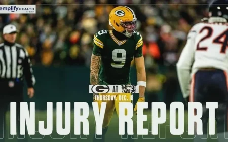 Packers List 10 Questionable, Rule Out 3 Against Bears