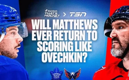 Can Matthews Rediscover Ovechkin’s Scoring Touch?