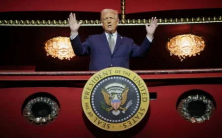 Trump-Selected Board Renames Arts Center to ‘Trump Kennedy Center’