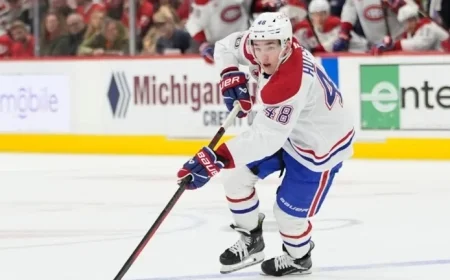 Canadiens’ Hutson Demonstrates Readiness for Increased Responsibility
