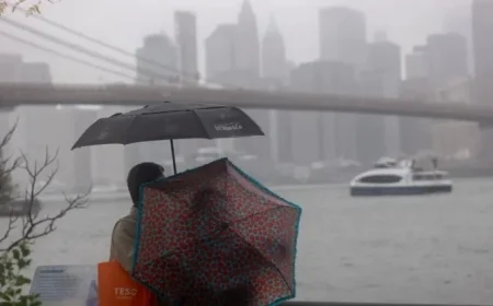 NYC Warns of Strong Winds, Rain, and Coastal Flooding in Forecast