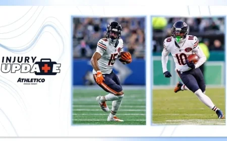 Rome Odunze, Luther Burden III Out for Bears vs. Packers Game