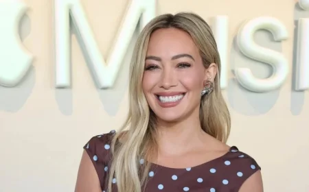 Hilary Duff Balances Naughty and Nice in New Holiday Ad