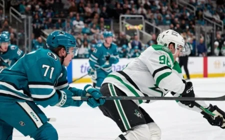 Rantanen Shines, Johnston Impresses, Bold Goalie Steers Sharks Win