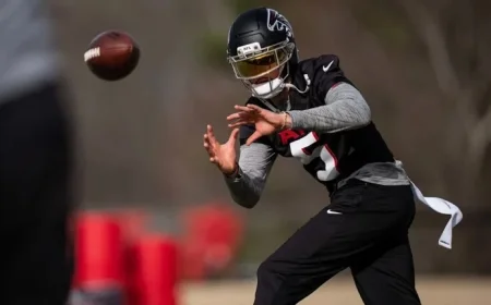 Drake London Eager to Conclude 2025 Season