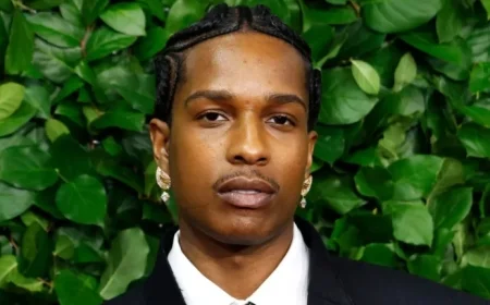 Tim Burton Designs Album Cover for A$AP Rocky