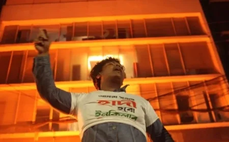 Bangladesh Unrest Intensifies After Student Leader’s Death