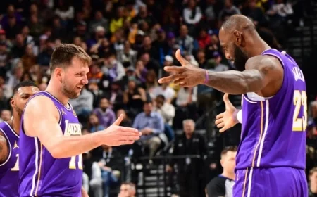LeBron James Praises Luka Dončić’s 45-Point Triple-Double Mastery