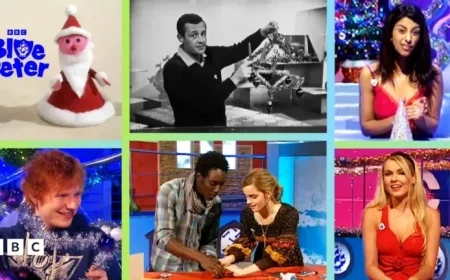 Explore Classic Blue Peter Christmas Crafts!