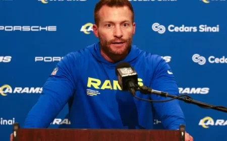 Sean McVay Responds to Puka Nacua’s Apology for Antisemitic Gesture