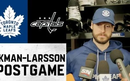 Oliver Ekman-Larsson Shines in Washington Capitals Post-Game, December 18, 2025