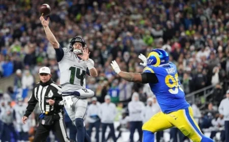 Seahawks Edge Rams in Overtime, Claim Top Spot