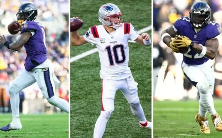 Patriots Aim to Rebound Against Ravens on Sunday Night Football