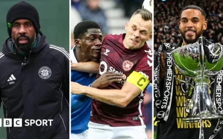 Celtic’s Wilfried Nancy and Hearts vs Rangers Highlight Scottish Premiership