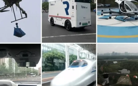 China Drives Innovation in Flying Taxis, Drones, and Trains with Clean Energy