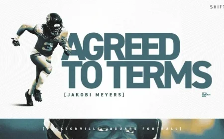 Jaguars Secure Contract Extension with WR Jakobi Meyers
