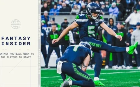 Week 16 Fantasy Football: Top Playoff Starters Guide