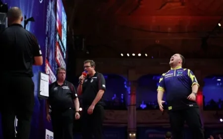 Luke Littler Shines Alongside Josh Rock at World Darts Championship