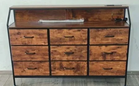 KKL 9-Drawer Dressers Recalled for Dangerous Tip-Over, Entrapment Risks