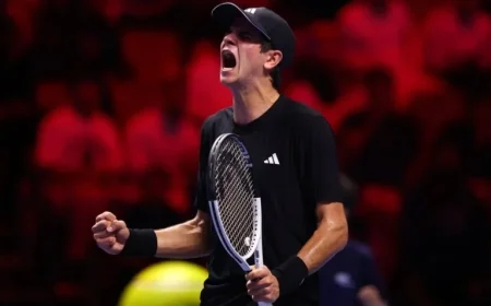 Top Young Tennis Stars Battle for Next Gen ATP Finals Semifinals