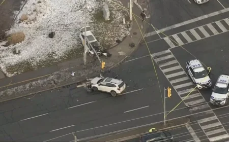 Mississauga Collision Injures Two Drivers in Two-Car Crash