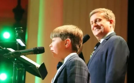 Schoolboy’s Dream Realized as Emotional Grandmother Sheds Tears