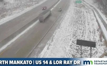 Blowing Snow Creates Hazardous Travel Conditions This Afternoon