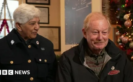 Couple Marks 83 Years of Dedication to Heritage Railway