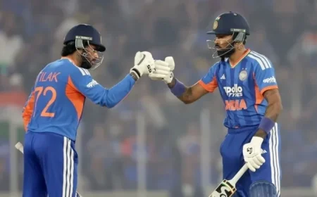 Tilak, Hardik, Varun Lead India to T20I Series Victory