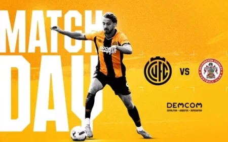 U’s Home Match Against Accrington Stanley