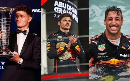 11 Instances of Formula 1 Drivers Adopting Rival Car Numbers