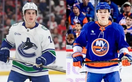 Calder Hopefuls Clash: Buium’s Canucks vs. Schaefer’s Islanders