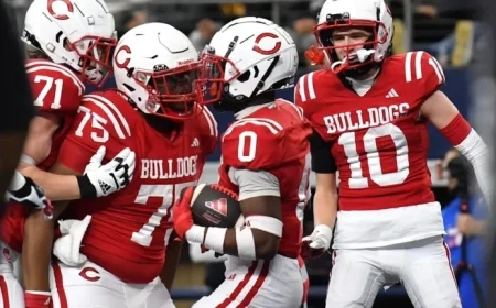 Texas HS Football: West Orange-Stark vs. Carthage Live Class 4A D2 Updates