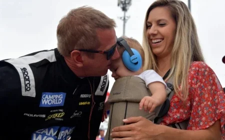 NASCAR Star’s Wife Texts Heartbreaking Message Before Fatal Plane Crash