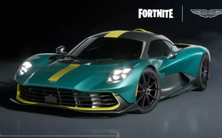 Aston Martin Unleashes Ultimate Supercar for Fortnite and Rocket League Players