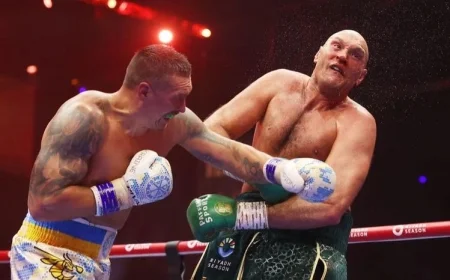 Anthony Joshua Eager to Humble Tyson Fury in Potential Matchup