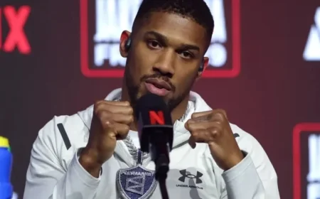 Gambler Risks $1.3 Million on Anthony Joshua Bet