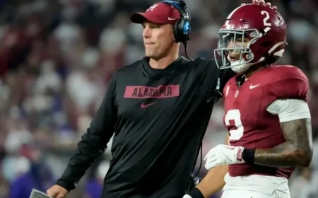 Zabien Brown’s Pick-Six Evens Alabama’s CFP Clash with Oklahoma