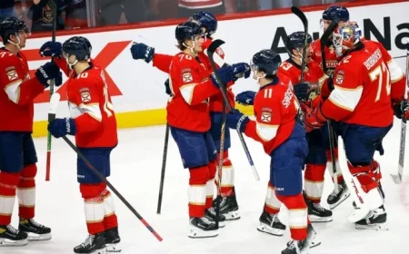 Panthers Overcome 3-Goal Deficit to Defeat Hurricanes in Shootout