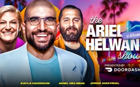Jorge Masvidal and Kayla Harrison Live on The Ariel Helwani Show
