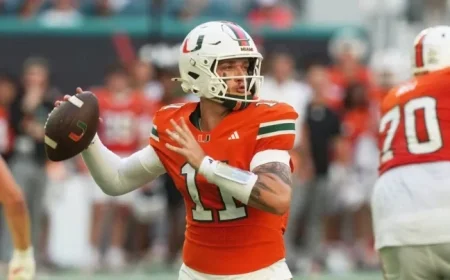 Miami Aims to Upset Texas A&M in College Football Playoff Opener