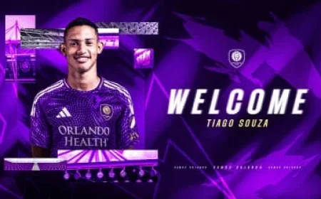 Orlando City SC Signs Brazilian Forward Tiago Souza