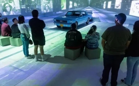 Ford Mustang Transforms into Thrilling Theme Park Experience in LA