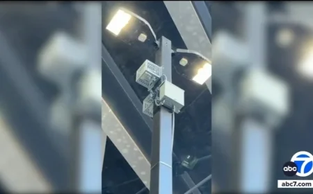 Los Angeles Day Laborers Protest Noise Machines at Cypress Park Home Depot