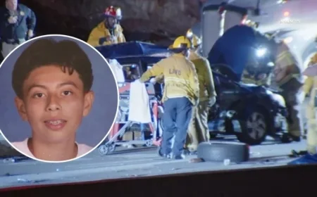 Family Mourns 13-Year-Old Bryan Ceja Killed in Sylmar Freeway Crash