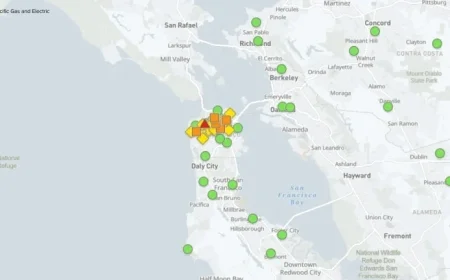Power Outage Hits 40,000 PG&E Customers in San Francisco Area