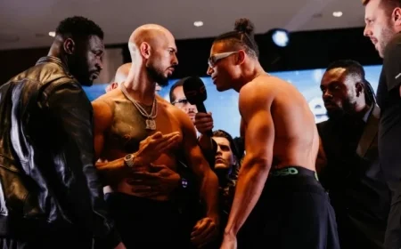 Live Updates: Andrew Tate vs. Chase DeMoor Round-by-Round Action